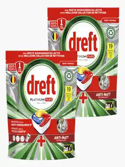 Flink Dreft ADW Platinum+ Yellow19st 2x aanbieding