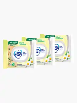 Flink Edet Kamille vochtig toiletpapier 24st 3x aanbieding