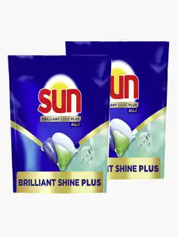 Flink Sun Brilliant shine plus vaatwascapsules 16st 2x aanbieding