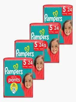 Flink Pampers Baby Dry Pants mt5 24st 4x aanbieding