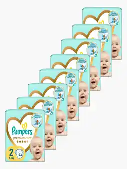 Flink Pampers Premium Protection Luiers Maat 2 23st 8x aanbieding