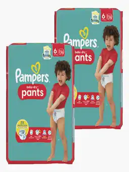 Flink Pampers Baby Dry Pants mt6 20st. 2x aanbieding