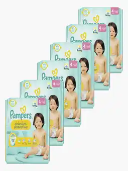 Flink Pampers Premium Protect Luiers mt4 25st 6x aanbieding