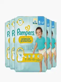 Flink Pampers Premium protection luiers maat 5 22st 5x aanbieding