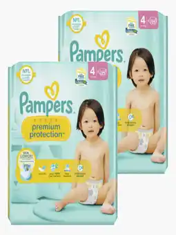 Flink Pampers Premium Protect Luiers mt4 25st. 2x aanbieding
