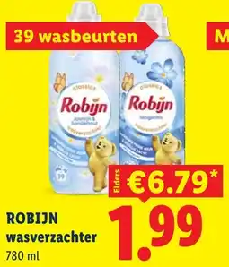 Lidl Robijn wasverzachter aanbieding