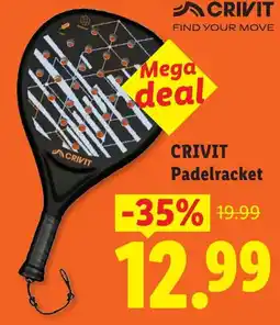 Lidl Crivit Padelracket aanbieding