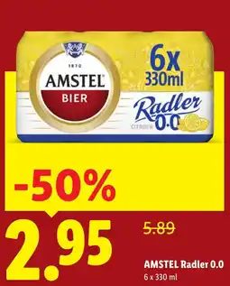 Lidl Amstel Radler 0.0 aanbieding