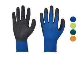 Lidl PARKSIDE Werkhandschoenen met latex coating aanbieding