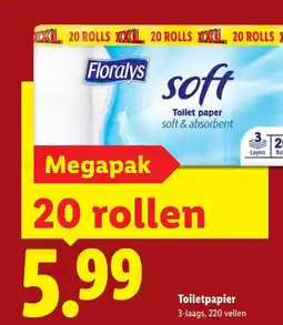 Lidl Toiletpapier aanbieding