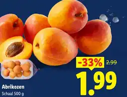 Lidl Abrikozen aanbieding