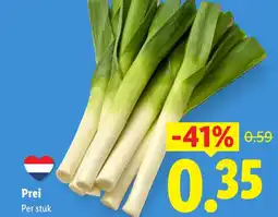 Lidl Prei aanbieding