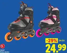 Lidl Crivit Kinder skeelers aanbieding