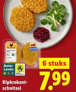 Lidl Kipkrokant schnitzel aanbieding