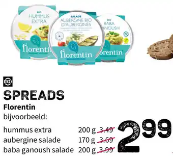 Ekoplaza Florentin Aubergine salade 170g aanbieding