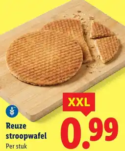 Lidl Reuze stroopwafel aanbieding