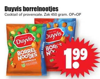 Dirk Duyvis borrelnootjes aanbieding