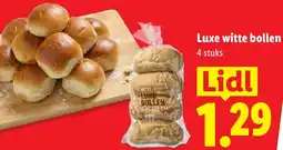 Lidl Luxe witte bollen aanbieding