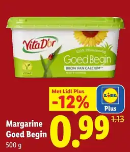 Lidl Margarine Goed Begin aanbieding