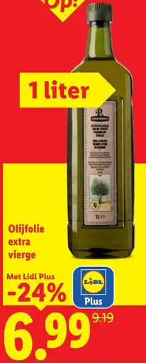 Lidl Olijfolie extra vierge aanbieding