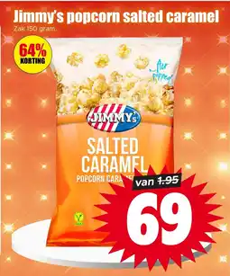 Dirk Jimmy's popcorn salted caramel aanbieding