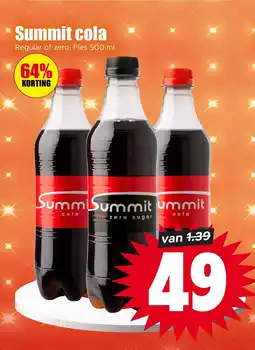 Dirk Summit cola aanbieding