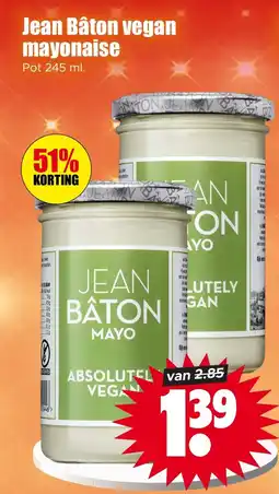 Dirk Jean bâton vegan mayonaise aanbieding