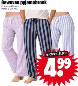 Dirk Geweven pyjamabroek aanbieding