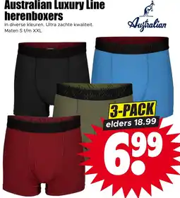 Dirk Australian Luxury Line herenboxers aanbieding