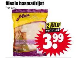 Dirk Alesie basmatirijst aanbieding