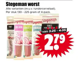 Dirk Stegeman worst aanbieding