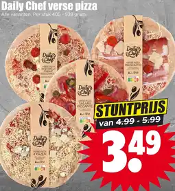 Dirk Daily Chef verse pizza aanbieding