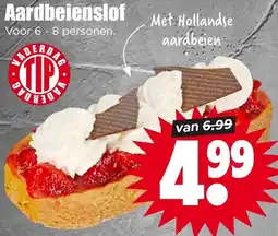 Dirk Aardbeienslof aanbieding