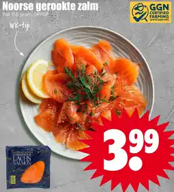 Dirk Noorse gerookte zalm aanbieding