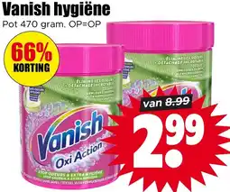 Dirk Vanish hygiëne aanbieding