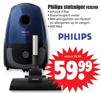 Dirk Philips stofzuiger aanbieding