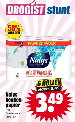Dirk Nalys keukenpapier aanbieding