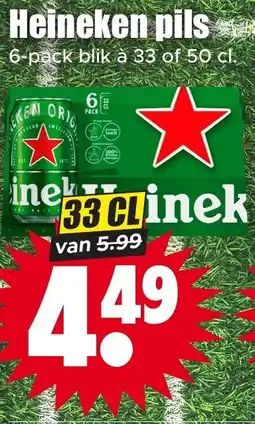 Dirk Heineken pils aanbieding