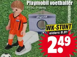 Dirk Playmobil voetballer aanbieding