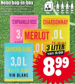 Dirk Neon bag-in-box aanbieding