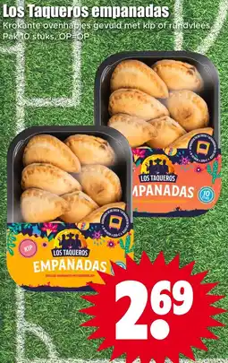 Dirk Los Taqueros empanadas aanbieding