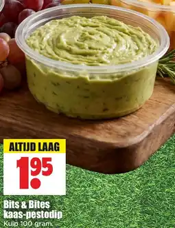 Dirk Bits & Bites kaas-pestodip aanbieding
