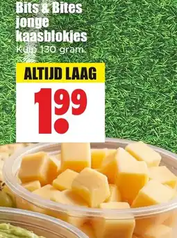 Dirk Bits & Bites jonge kaasblokjes aanbieding