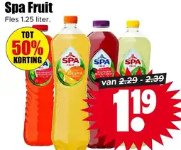 Dirk Spa Fruit aanbieding