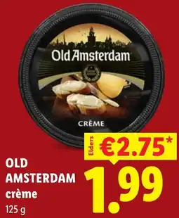 Lidl Old Amsterdam crème aanbieding