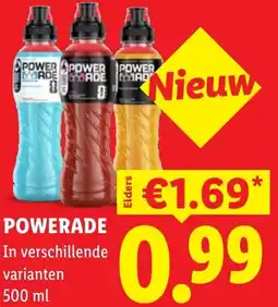 Lidl Powerade aanbieding
