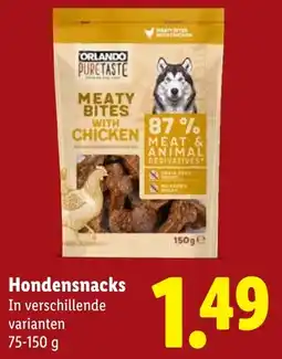 Lidl Hondensnacks aanbieding