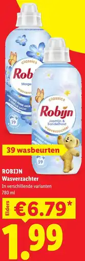 Lidl Robijn Wasverzachter aanbieding
