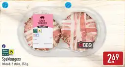 ALDI Spekburgers aanbieding