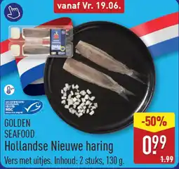 ALDI Golden Seafood Hollandse Nieuwe haring aanbieding